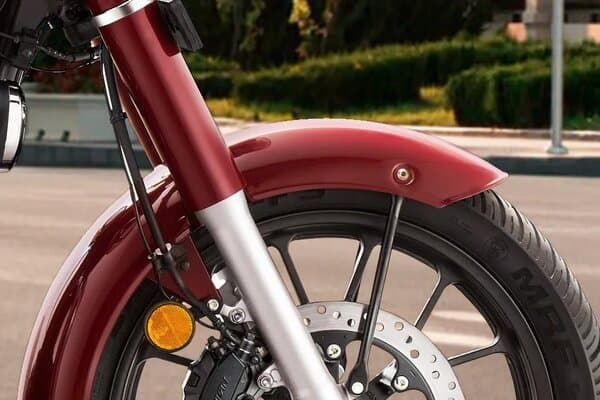 Front Mudguard And Suspension