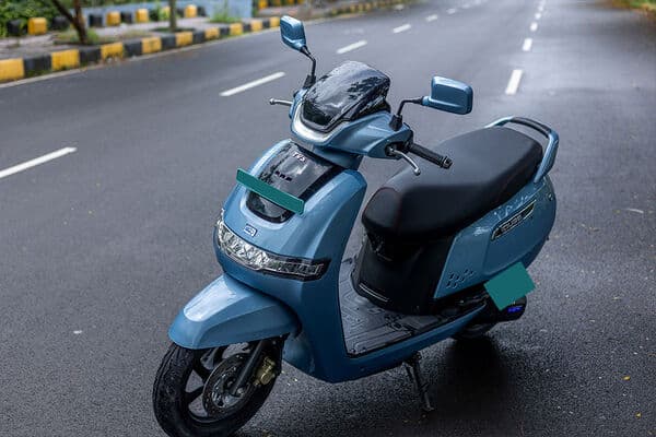 TVS iQube Electric Front Left