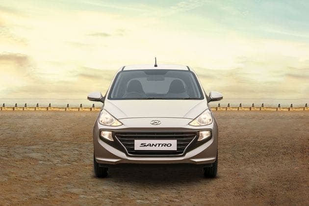 Hyundai Santro Front View