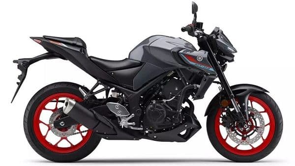 The new smaller displacement Yamaha MT range of bikes get mildly updated looks. Image: Yamaha MT-03