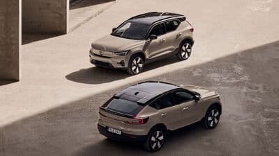 The Volvo XC40 Recharge will now be called the EX40, while the C40 Recharge has been christened EC40 in the brand's lineup