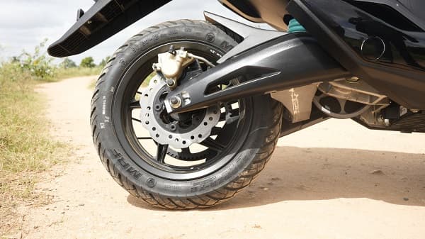 Ather Energy 450S Rear Tyre View