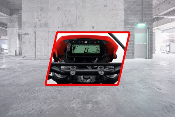 Honda CRF300L Speedometer View