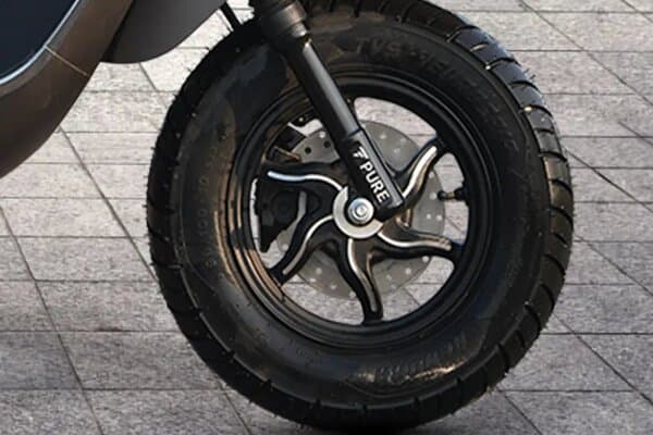 PURE EV EPluto 7G Pro Front Tyre View
