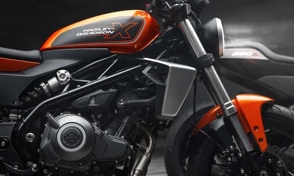 Harley-Davidson X 350 Engine View