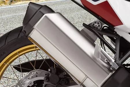 Honda CRF1100L Africa Twin Exhaust View
