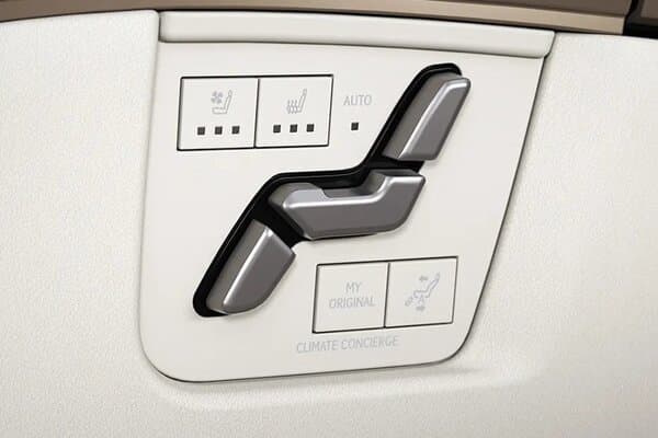 Seat Adjustments Control