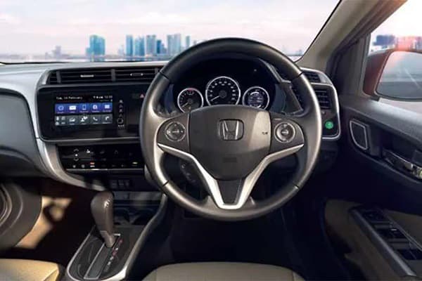 Honda city-4th-generation Steering Wheel