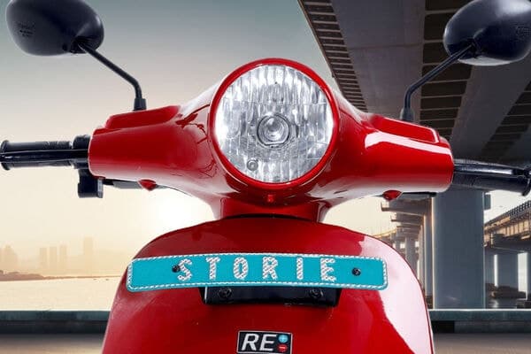 BattRE Electric Mobility Storie Headlight View