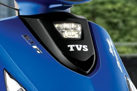 TVS Scooty Zest Brand Logo And Name
