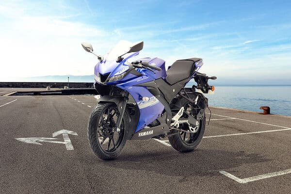 Yamaha R15S Front Left Side View