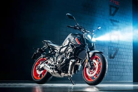Yamaha MT-07 Front Right View