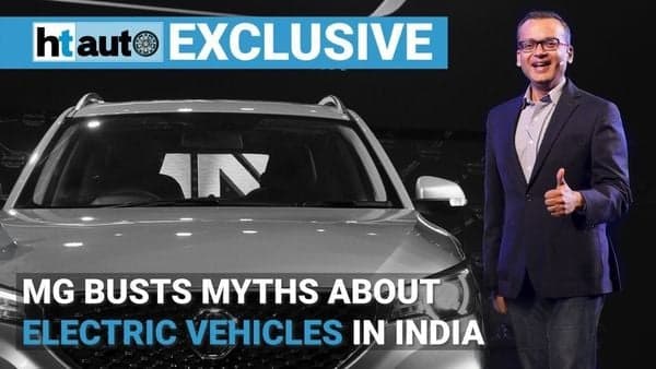 ZS EV: MG busts myths around electric vehicles in India