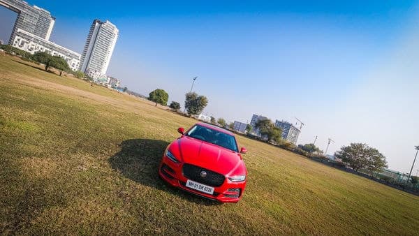 Jaguar has brought in the 2020 XE to India and has upped the style and luxury quotient of the car significantly. (HT Auto photo)