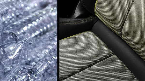 From bottle to fabric: Seat upholstery made of PET bottles