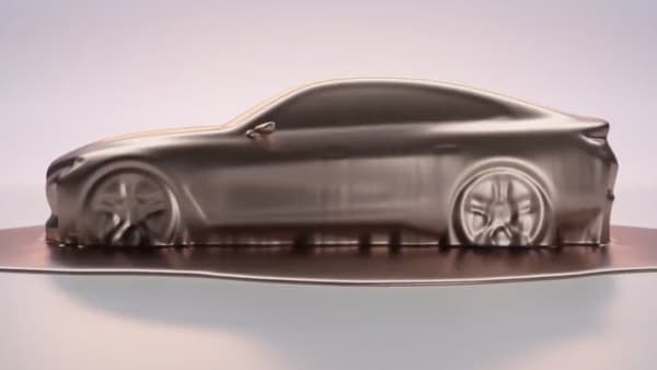 Screengrab from BMW i4 concept teaser