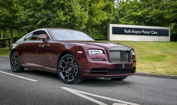 A Rolls-Royce Wraith, priced at upwards of 266,000 pounds, was one of the first cars to be collected by customers in UK after lockdown restrictions were eased.