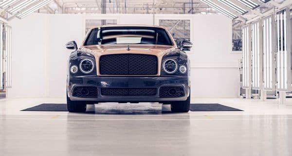 The final unit of Mulsanne, a limited 6.75 Edition, will go to an undisclosed buyer in the US. Bentley's Flying Spur takes over as the company's flagship model.