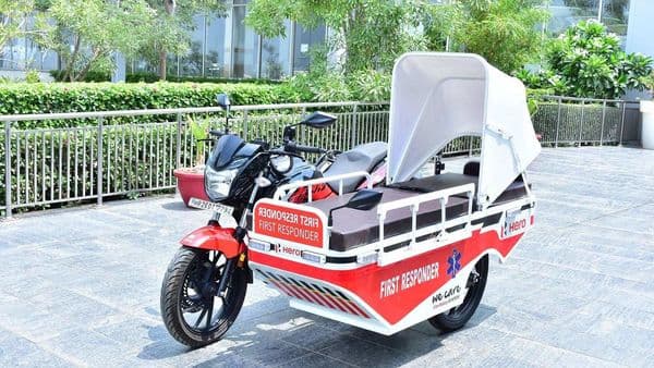 Hero MotoCorp says more such specially-designed bikes will be made available to health authorities in different parts of the country.