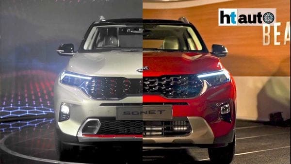 Kia Sonet SUV will be offered in two trims - the GT Line and Tech Line. Here are some of the key differences between the two trims.