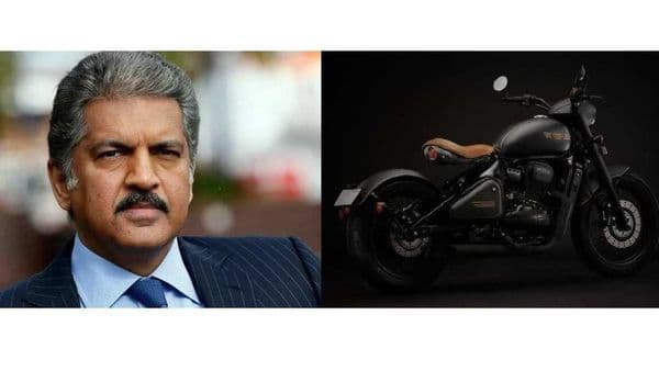Anand Mahindra has tweeted a picture of the Perak cruiser with a caption that reads - Perak, The Dark Knight.