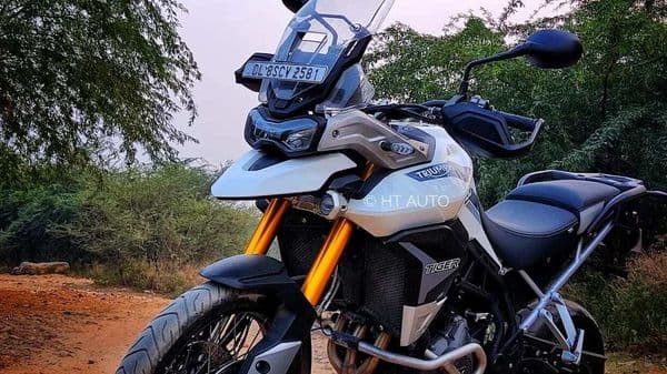 Tiger 900 line comes out as a replacement to the 10-year running Tiger 800 series. (HT Auto/Prashant Singh)