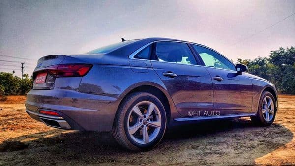 Audi A4 is the first launch in the Indian car market in 2021 - January 5 - and is looking at making a big statement in the luxury sedan space. (HT Auto/Sabyasachi Dasgupta)