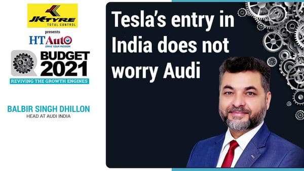 Tesla’s entry in India doesn’t worry us, says Audi’s India chief.