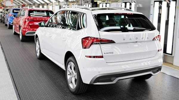 The two millionth SUV rolled off the production line at Skoda's main plant in Mlada Boleslav.