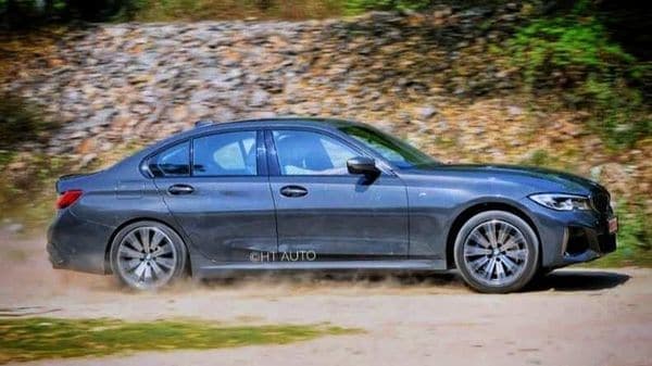 BMW M340i xDrive has a low-slung profile which helps its aerodynamic traits. (HT Auto/Sanjay Rohilla)