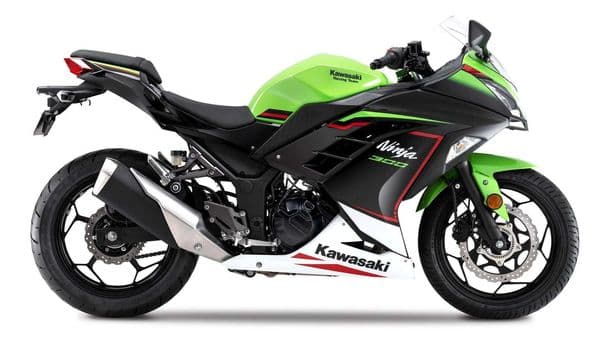 The Kawasaki Ninja 300 gets a new paint scheme with the latest update,