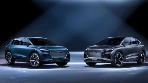 Audi has unveiled the Q4 e-tron and Q4 Sportback e-tron electric SUVs.
