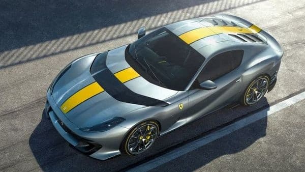 The new supercar is the first of three new models Ferrari has promised for the coming months.