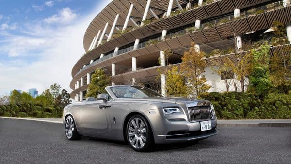 Rolls Royce Motor Cars and Kengo Kuma have bridged the luxury automotive and architectural worlds with the unveiling of the Bespoke Rolls Royce Dawn.