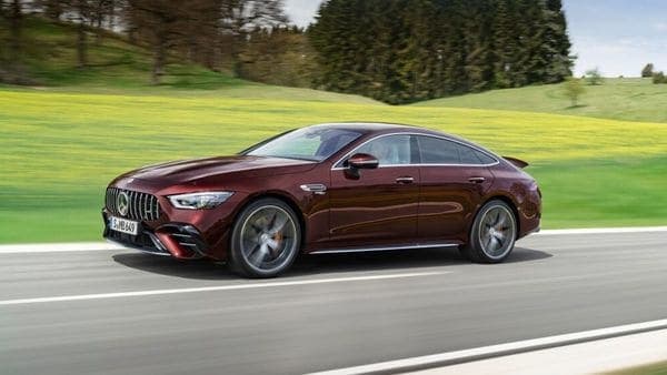 The 2022 Mercedes-AMG GT 4-Door Coupe can now seat five people, instead of four.