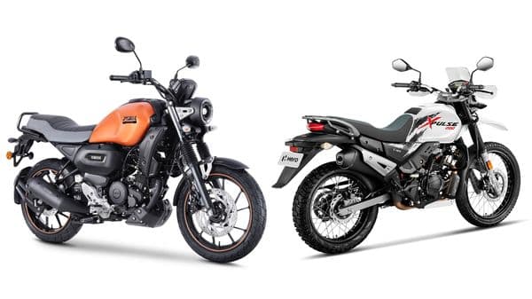 The FZ-X (left) is meant solely for road use unlike the Hero XPulse (right) it aims to rival, both the bikes are priced very closely.
