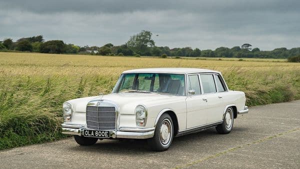 This Mercedes-Benz 600 was famously used by Beatles' lead guitarist George Harrison. (Image: CollectingCars)