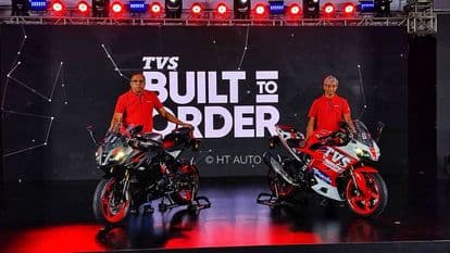 The 2021 TVS Apache RR 310, launched at a starting price of  <span class='webrupee'>₹</span>2.60 lakh (ex-showroom), gets several cosmetic tweaks as well as minor updates to its BS6 engine for a smoother and refined ride quality.