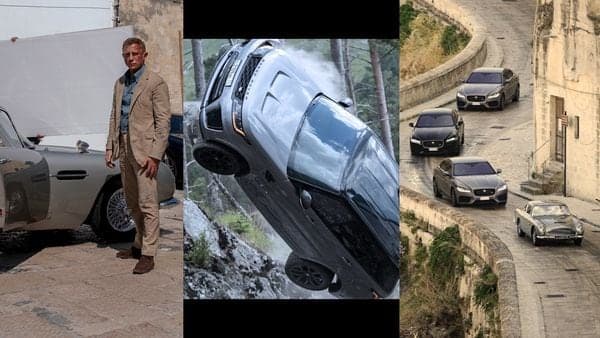 From Aston Martin DB5 to Land Rover Defender, Range Rover Sport SVR or Jaguar XF, James Bond's latest movie No Time To Die features several new cars.