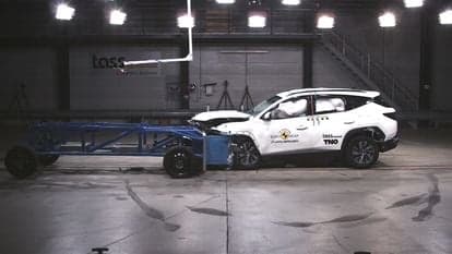 Hyundai Tucson SUV was the only ICE vehicle to pass the latest Euro NCAP crash tests featuring five cars.