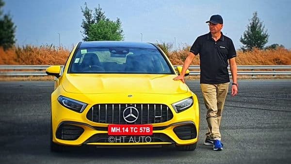 Martin Schwenk, MD and CEO of Mercedes-Benz in India, spoke exclusively to HT Auto to explain the reasons why AMG performance cars are high on demand in the country. (Photo: Sabyasachi Dasgupta/HT Auto)