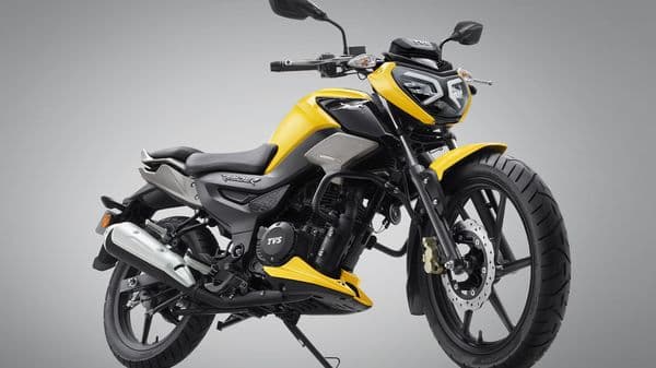 2021 TVS Raider comes in three youthful colours - Striking Red, Blazing Blue, Wicked Black and Fiery Yellow,