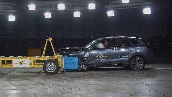 MG Marvel R achieves four-star rating at Euro NCAP crash tests.