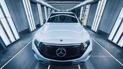 File photo of Mercedes-Benz EQC.