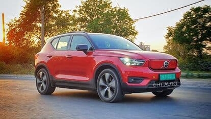 2022 Volvo XC40 Recharge packs a punch with a zero to 100 kmph sprint in under five seconds.
