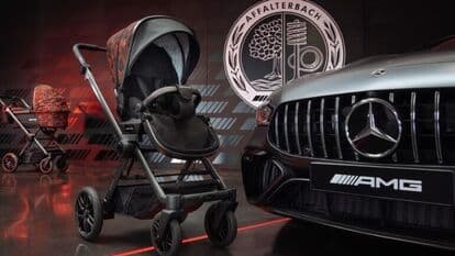 The AMG GT limited edition stroller from Hartan may be one its most exclusive models but is not the first product coming out of a collaboration with Mercedes-Benz.