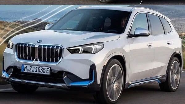 BMW is all set to take the covers off the iX1 electric SUV, which is the electric version of its entry-level X1 SUV. (Photo courtesy: Instagram/@wilcoblok)