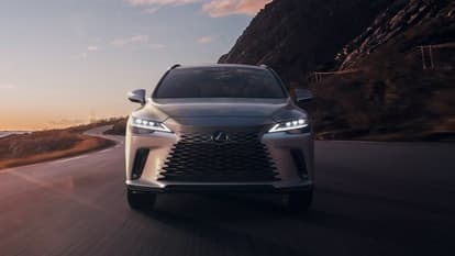 Lexus RX SUV will now be offered with four new powertrains, including a plug-in hybrid system.