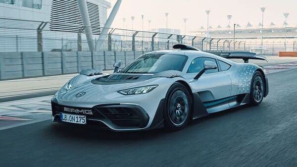 Mercedes-AMG One is a street-legal hyper car influenced by the Formula One technology, It can churn out more than 1,000 hp of peak power and a top speed of 352 kmph.