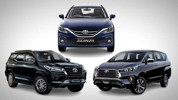 Models like Fortuner and Innova Crysta remain dominant players in respective segments while Toyota claims the updated Glanza is also faring well in the Indian market.